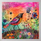 FARBBIRD GEMISCHTER MEDIENPOSTER POSTER (Vorne)