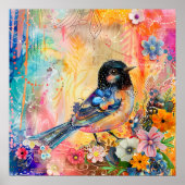 FARBBIRD GEMISCHTER MEDIENPOSTER POSTER (Vorne)