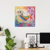 FARBBIRD GEMISCHTER MEDIENPOSTER POSTER (Heimbüro)