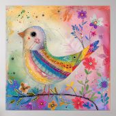 FARBBIRD GEMISCHTER MEDIENPOSTER POSTER (Vorne)