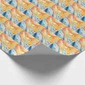 Farbbläschen Geschenkpapier (Ecke)