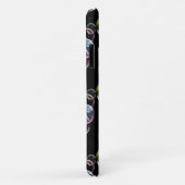 Farbblasen auf schwarz Case-Mate iPhone hülle (Hinten/Rechts)