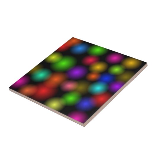 Farbblasen Fliese (Seite)