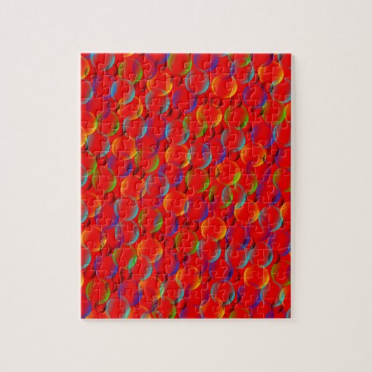 Farbblasen Puzzle (Vertikal)