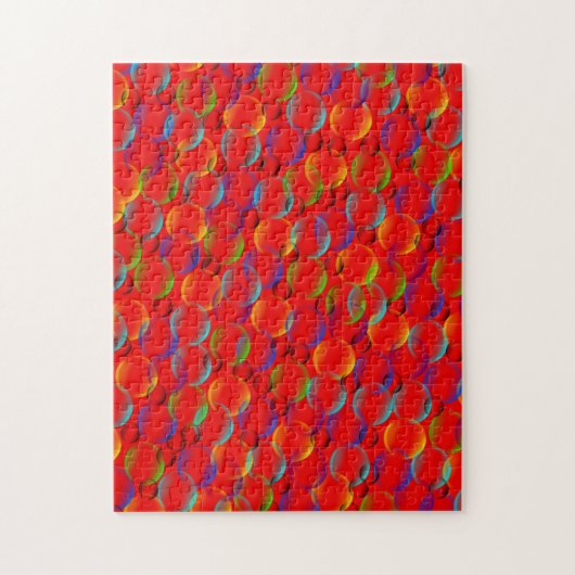 Farbblasen Puzzle (Vertikal)