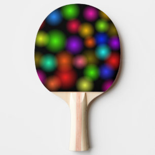 Farbblasen Tischtennis Schläger