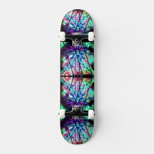 Farbblast-Skateboard Skateboard (Vorderseite)