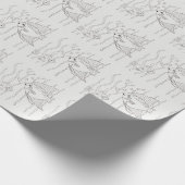 Farbblatt Fish Childrens Projekt Geschenkpapier (Ecke)