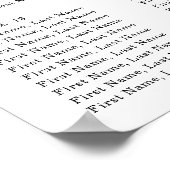 Farbblaue Mauve Rose Rosa Schiefertafel Poster (Ecke)