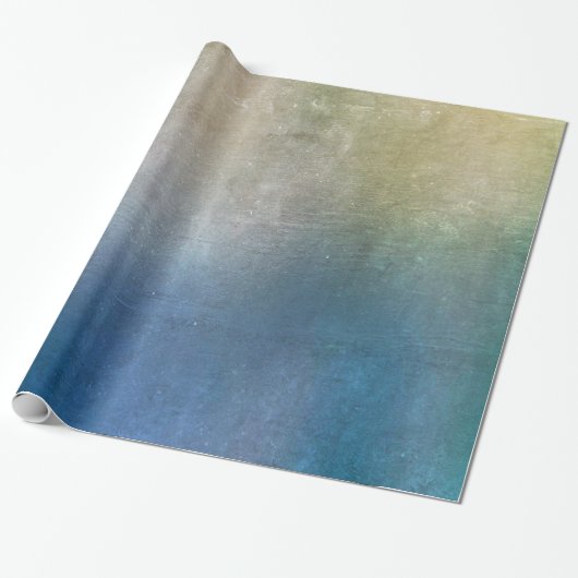 Farbblaues Geschenkpapier (Ungerollt)