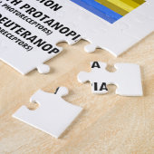 Farbblinder Test, den Regenbogen Sie sehen? Puzzle (Seite)