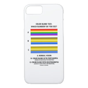 Farbblinder Test: Welchen Regenbogen sehen Sie? Case-Mate iPhone Hülle