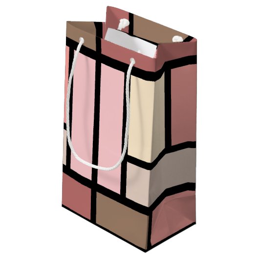 Farbblock 02 kleine geschenktüte (Rückseite Schrägansicht)