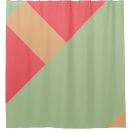 Farbblock 1 duschvorhang