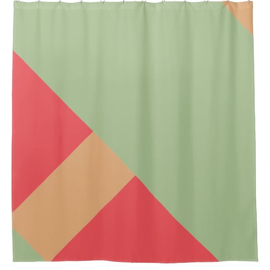 Farbblock 1 duschvorhang (Vorderseite)