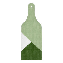 Farbblock 2 (grün und weiß) schneidebrett