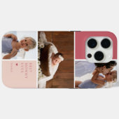 Farbblock 3 FotoCollage | Beste Mama je Case-Mate iPhone Hülle (Rückseite (Horizontal))