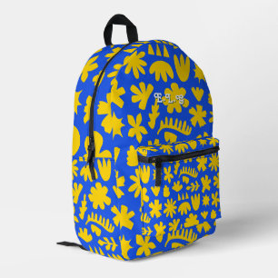 Farbblock Abstract Print Bunt Zurück zur Schule Bedruckter Rucksack