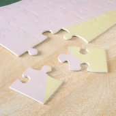 Farbblock Abstrakt Art Einzigartiges Weihnachtsges Puzzle (Seite)