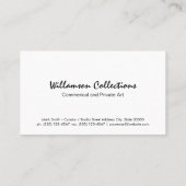 Farbblock aus Marmor | Goldlinien Visitenkarte (Rückseite)