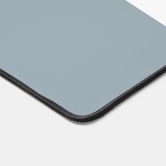 Farbblock aus weißem oberem Schiefer Fett Schwarze Schreibtischunterlage (Ecke)