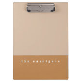 Farbblock blenden klemmbrett (Vorderseite)