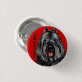 Farbblock Bouvier Button (Vorne & Hinten)