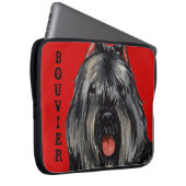 Farbblock Bouvier Laptopschutzhülle (Vorne Rechts)