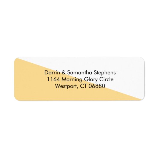 Farbblock - Butter Kleine, benutzerdefinierte Adre (Vorne)