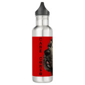 Farbblock Cane Corso Trinkflasche (Links)