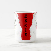 Farbblock des amerikanischen Eskimo-Hundes Kaffeetasse (Mittel)
