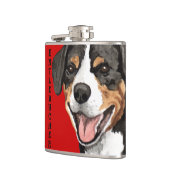 Farbblock Entlebucher Flachmann (Links)