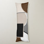 Farbblock Erde Seitenschläferkissen (Rückseite (Vertikal))