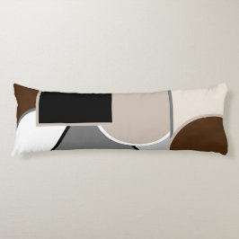 Farbblock Erde Seitenschläferkissen