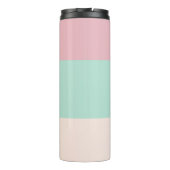 Farbblock für die lustige Lehrerin personalisiert Thermosbecher (Rückseite)