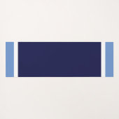 Farbblock für hellblaue Streifen mit klassischem N Yogamatte (Rückseite (Horizontal))