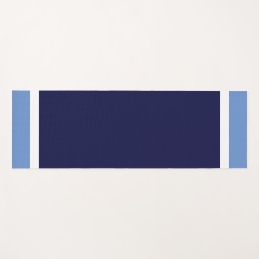 Farbblock für hellblaue Streifen mit klassischem N Yogamatte (Vorderseite (Horizontal))