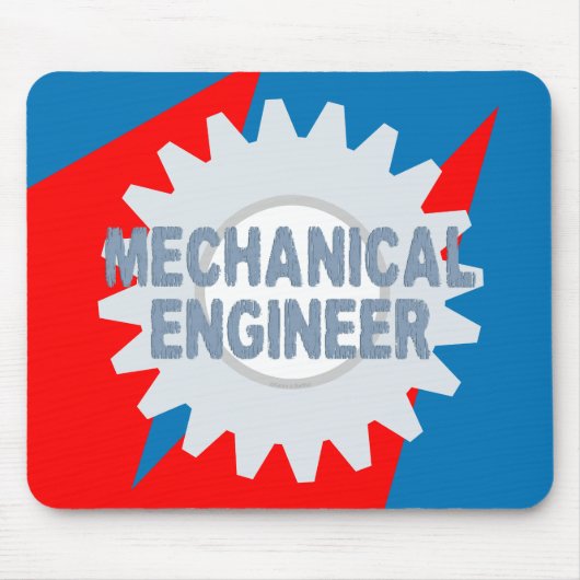 Farbblock für Mechaniker Mousepad (Vorne)