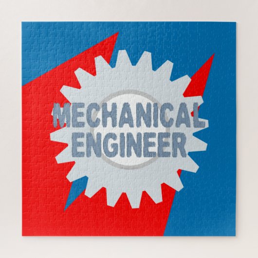 Farbblock für Mechaniker Puzzle (Vertikal)