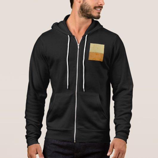 Farbblock Graphic Fleece Hoodie (Vorderseite)