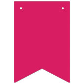 Farbblock (grün) | Fett-Hochzeitsvorlage Wimpelkette (Dritte Fahne)