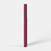 Farbblock-Handy-Gehäuse (Schwarz & Berry Rot) Samsung Galaxy Hülle (Rechte Seite)