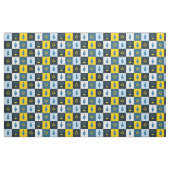 Farbblock hebrew hanukkah stoff (Fat Quarter (45,7 x 55,9 cm))