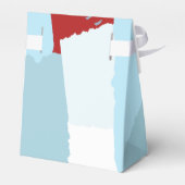 Farbblock Hochzeit Winter ID740 Geschenkschachtel (Rückseite)