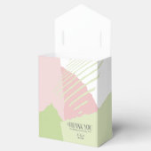 Farbblock Hochzeitsfeder-ID740 Geschenkschachtel (Geöffnet)