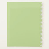 Farbblock Hochzeitsfeder-ID740 Planer (Rückseite)