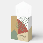 Farbblock Hochzeitskennziffer740 Geschenkschachtel (Geöffnet)