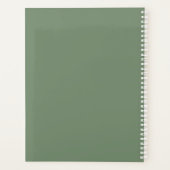 Farbblock Hochzeitskennziffer740 Planer (Rückseite)