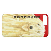 Farbblock Komondor Case-Mate iPhone Hülle (Rückseite (Horizontal))
