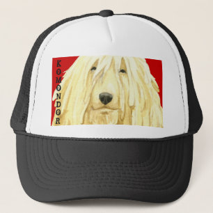 Farbblock Komondor Truckerkappe